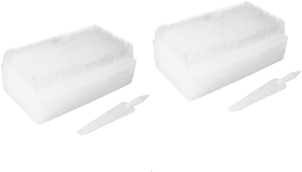 2pcs Disposable Surgical Scrub Brush Sterile Sponge Brushes with Nail Clippers Blister Packing Surgical Brushes Hands Cleaning Scrubber Double-Sided Cleaning Scrub Brush