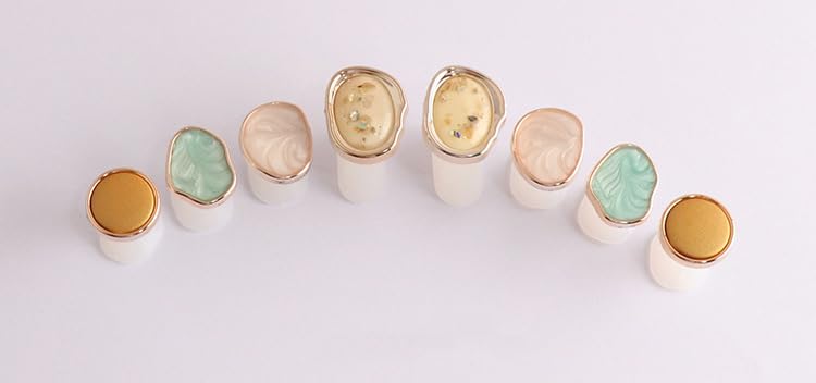 8pcs Silicone Toe Separators, Pedicure Toe Dividers, Toe nail Manicure Dividers for Nail Polish Application