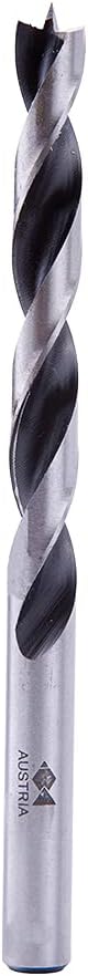 Fisch Brad Point Drill Bits (15mm) - Premium Drill Bits for Soft, Hard, Veneered and Laminated Wood, MDF and Acrylic Glass - Beveled Edge for Fast, Easy Cutting - FSF-004158 - Made in Austria