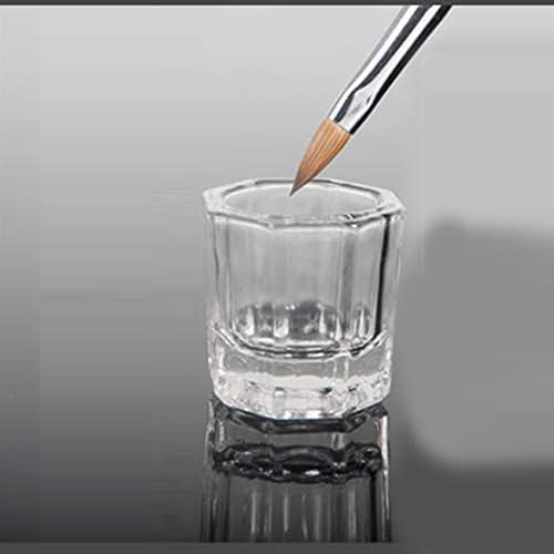 Karlash Nail Art Acrylic Liquid Powder Dappen Dish Nail Crystal Bowl Glass 1 Piece
