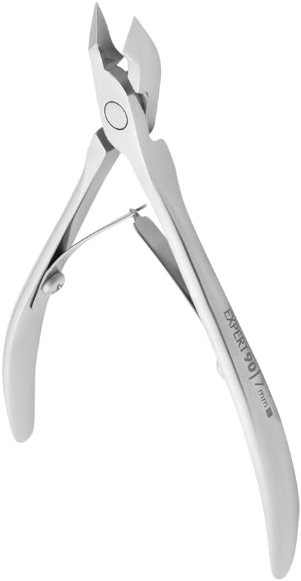 STALEKS PRO Expert 90 7mm Professional Cuticle Nippers – Stainless Steel Skin Nippers for Manicure