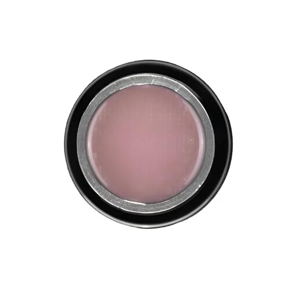 PINK MASK Builder Gel in a Pot 30g Cappuccino, Nail Extension/Strengthener in a Pot, Hard Gel for Nails, Sculpting UV/LED Acrylic Manicure Nail Art