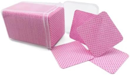 200PCS Disposable Makeup Remover Pads - Lint-Free Cotton Wipes for Nail Polish, Eyelash Glue & Manicure Cleaning, Soft & Gentle - Pack of 200 Makeup Remover Wipes