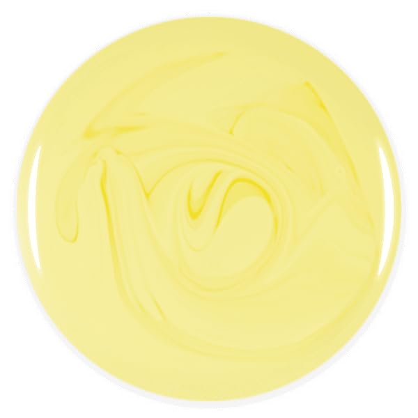 PINK MASK Gel Color Nail Polish Yellow Lily 15ml / o.5 oz - UV/LED Gel Polish, Non Wipe, Long Lasting, Soak Off Formula