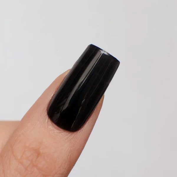PINK MASK Easy Gel 1oz 30g-Black, Professional Builder Enhancement Gel-Quick Nail Extension for Beginner DIY, Nail Strengthener-Long Lasting-Salon Quality-Thickening Solution