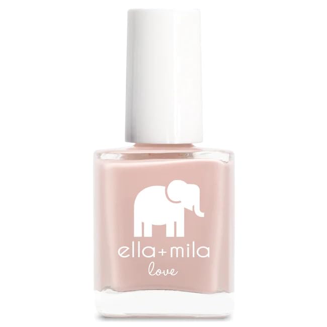 ella+mila Professional, Quick Dry, Long-Lasting & Chip-Resistant Pink Nail Polishes (Pour the Bubbly - 0.45 fl oz)