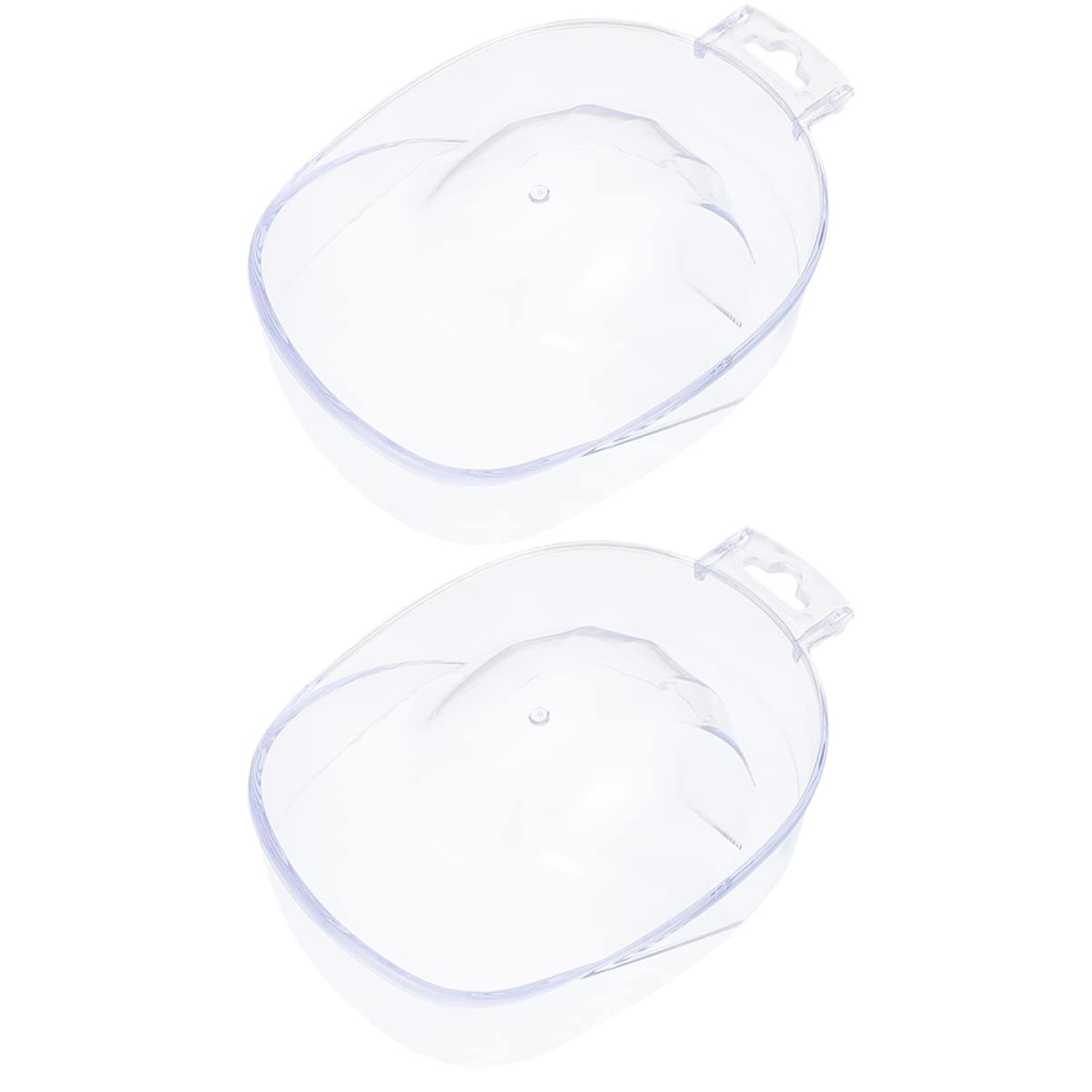 MERRYHAPY 2pcs Manicure Supplies Nail Art Soaking Bowl Set Dip Powder Remover for Nails