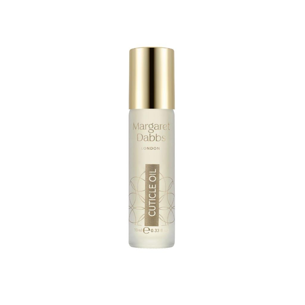 Margaret Dabbs London Pure Cuticle Oil Fast Absorbing Rollerball Oil to Restore Healthy Cuticles with Jojoba Oil and Borage Seed Oil 10ml