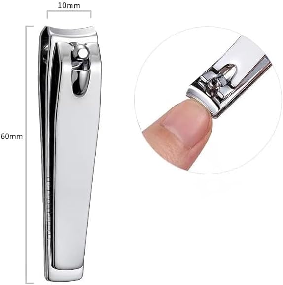 20 Pack Nail Clippers Bulk,Sharp Blade Toe Nail Clippers Fingernail & Toenail Nail Clipper in Bulk, Portable Bulk for Women Man Adult Homeless Care