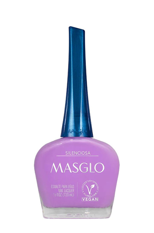 MASGLO Tradicional – Nail Polish 13-Free Formula, Up to 7 Days of Wear, High-Coverage & Glossy Finish, Vegan – (0.5 oz)