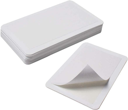 15pcs Nail Art Soft Stamping Protective Shell cabeza Stamper Rectangel Stamp Holder 10x15cm Size Plastic Backcover