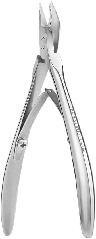 STALEKS PRO Expert 90 3mm Professional Cuticle Nippers – Stainless Steel Skin Nippers for Manicure