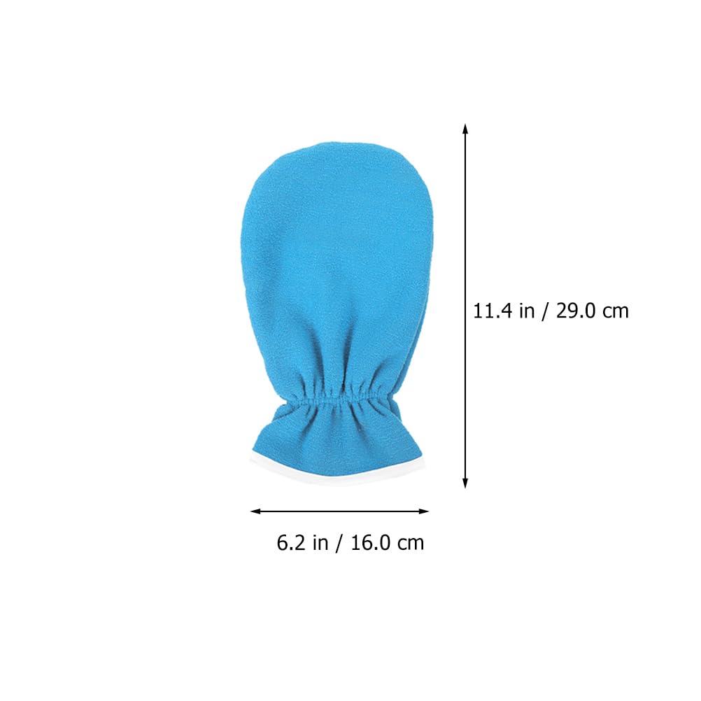 Healifty Exfoliating Gloves Dead Skin Cell Remover Moisturizing Spa Gloves for Hand Care Reusable Washable Gloves for Home and Professional Use