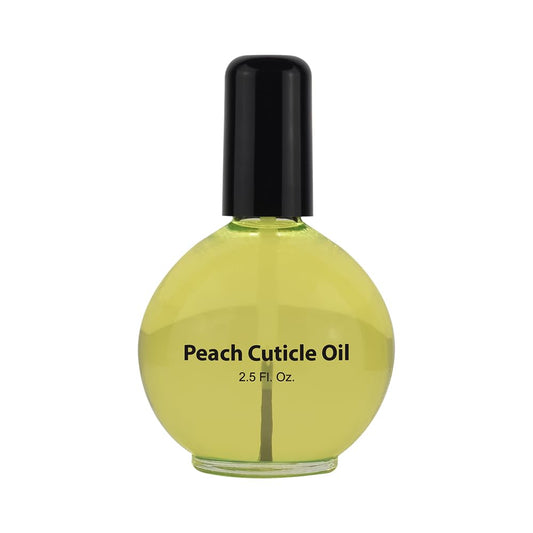 PRO NAIL - Cuticle Revitalizing Oil for Nails, Peach, 2.5 Oz - Professional Strength, Pedicure and Manicure - Moisturizes and Strengthens Nails and Cuticles - Soothing and Nourishing