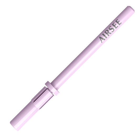 AIRSEE 3.1mm Small Nail Drill Mandrel Bits for Mini Efile Sanding Bands, Stainless Steel Professional Electric Head Clean Remove Cuticle Removing, Acrylic Manicure Sander Safety (Rose Pink)