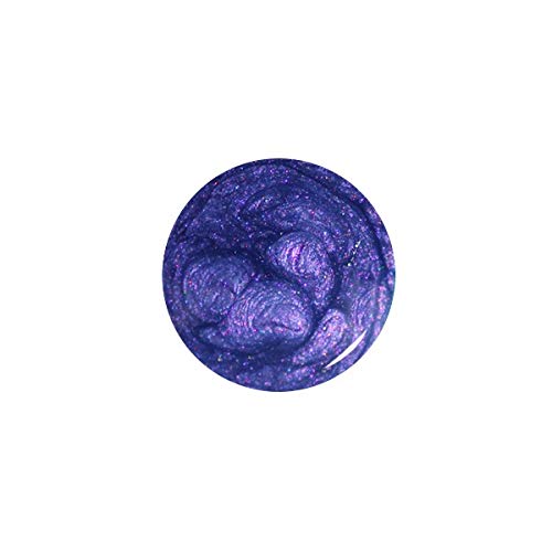 MODE Iridescent Violet Blue Pearly Nail Polish DASH OF SASS Long Lasting Nail Lacquer Color, Chip Resistant Strength, Nourishing Manicure Protection, Made in NY USA