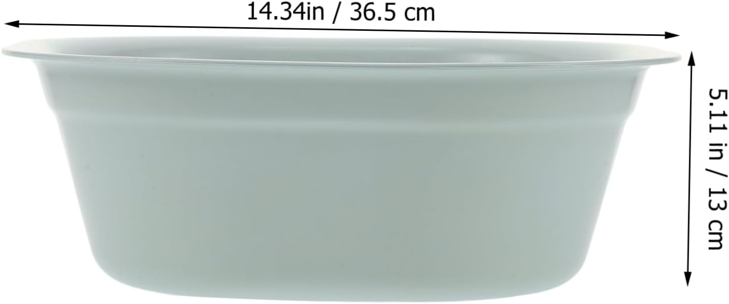 Thickened Square Footbath for Soaking Nail Soaking Bowl Large Foot Pan