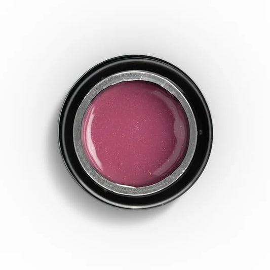 PINK MASK Builder Gel in a Pot 30g Rose Gold, Nail Extension/Strengthener in a Pot, Hard Gel for Nails, Sculpting UV/LED Acrylic Manicure Nail Art