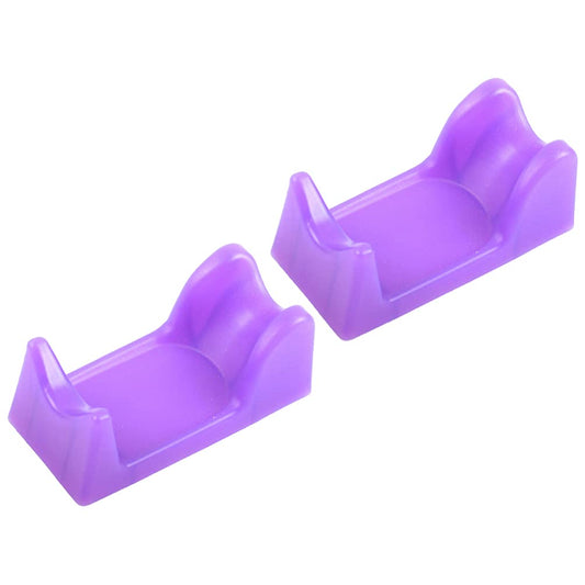 Beaupretty Pedicure Tools 2Pcs Nail Art Electric Polisher Handle Rack Soft Nail Polish Bottle Holder Electric Nail Drill Holder Bracket for Nail Salon Home Nail Drill Bits