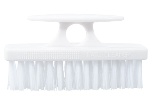 Superio Nail Brush for Cleaning Fingernails, Nail Scrubber Brush, Toe Foot Hands Fingernail Brush Cleaner- Small Scrub Brush- All-Purpose Stiff Cleaning Brush for Home, Kitchen, Work, White