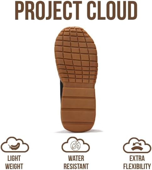 Project Cloud Sneakers for Women - Lightweight with Memory Foam Insole Womens Sneakers - Walking Shoes Women Footwear - Womens Shoes (Donna Hitop)