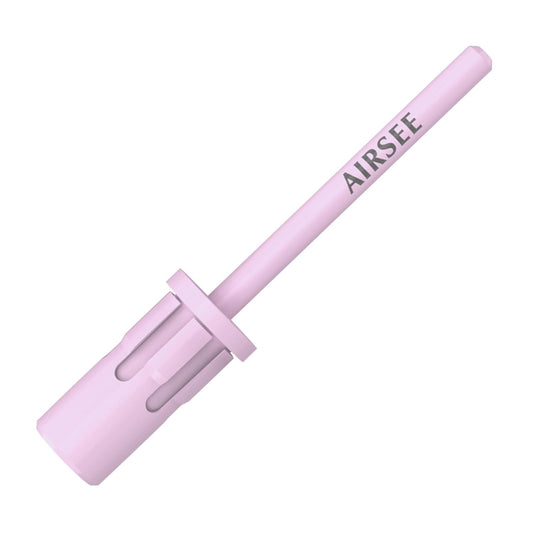 AIRSEE Nail Drill Mandrel Bit for Efile Sanding Bands, Stainless Steel Professional Electric File Head for Clean Cuticle Removing, Acrylic Tip Dead Skin Sander Remover Manicure Safety (Pistil Pink)