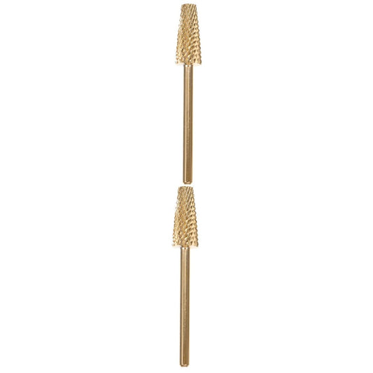 minkissy 2pcs Nail Art Polishing Grinding Manicure Grinding for Nail Care Suitable for Professional and Home Use Tungsten Material Easy to Use