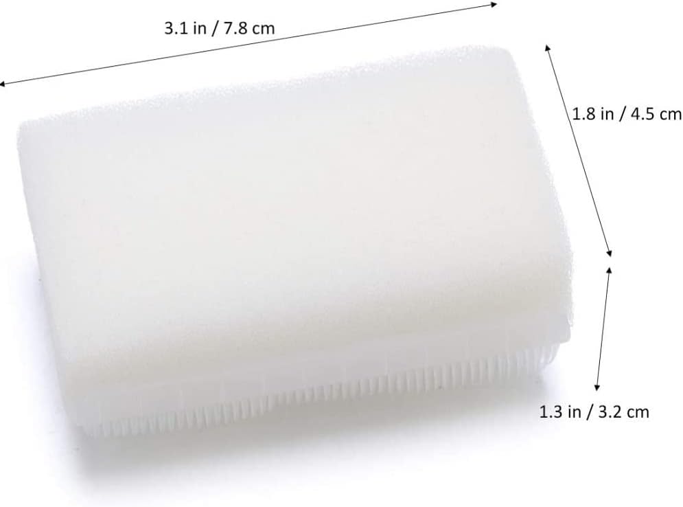 2pcs Disposable Surgical Scrub Brush Sterile Sponge Brushes with Nail Clippers Blister Packing Surgical Brushes Hands Cleaning Scrubber Double-Sided Cleaning Scrub Brush