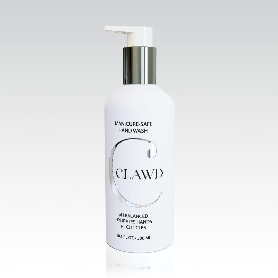 Manicure-Safe Hand Wash for Women - Gentle Hand Soap with Moisturizing Formula - Ideal for Maintaining Manicures, Premium Hand Soaps for Soft and Clean Hands | 300ml/10.14floz