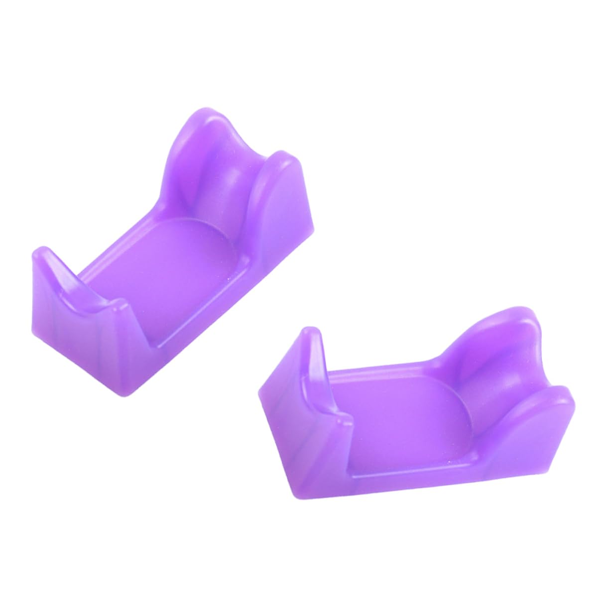 Electric Grinder Handle Holder Stand 2Pcs Plastic Nail Drill Handle Rack for Nail Salon and Home Use Odorless Manicure Tool Organizer