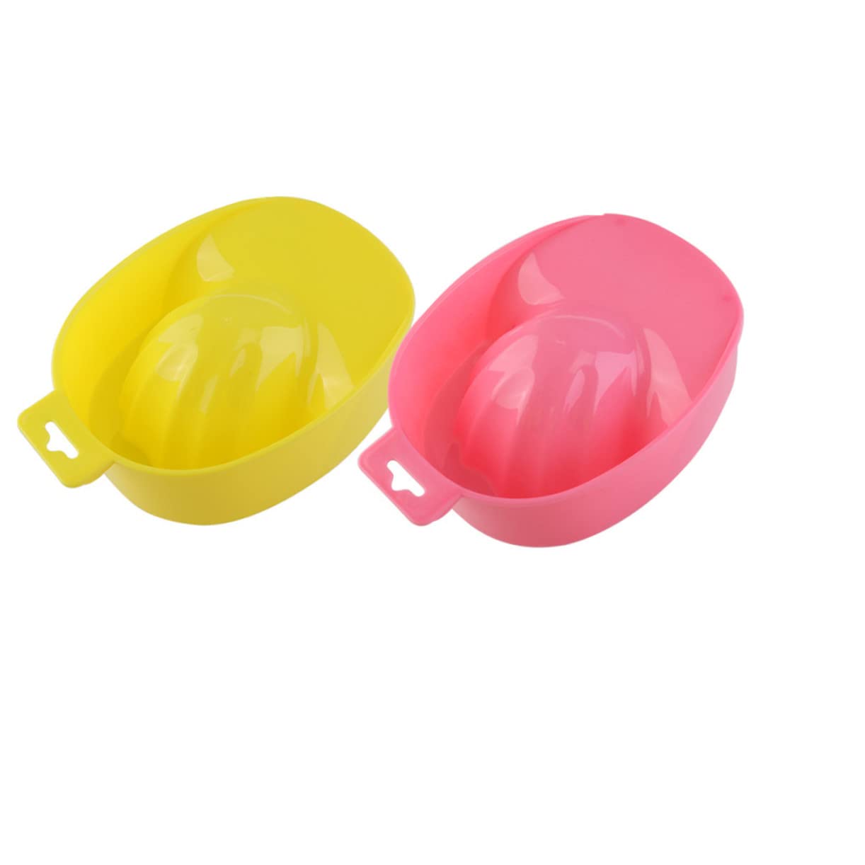 6pcs Professional Nail Tools Manicure Nail Care Bowl for Soak and Polish Random Color