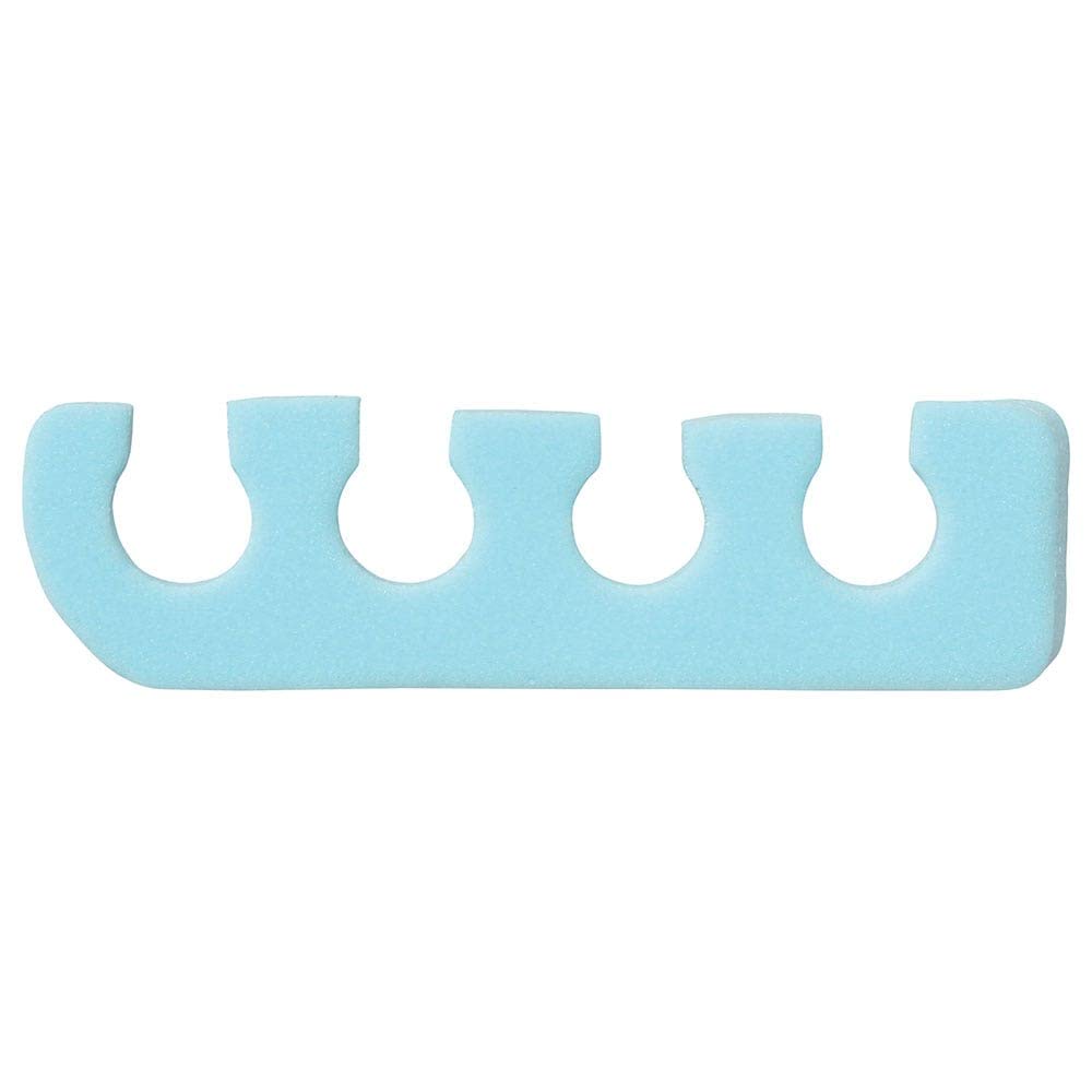 ForPro Professional Collection Comfy Toe Separators, Assorted Colors, Luxurious Foam Pedicure Toe Separators, Individually Wrapped, 24-Pairs