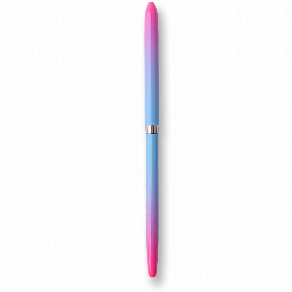 SILPECWEE 1Pc Acrylic Nail Ombre Brush Kolinsky Gradient Design Handle UV Gel Polish Nail Art Painting Lace Pen Manicure Salon Tools