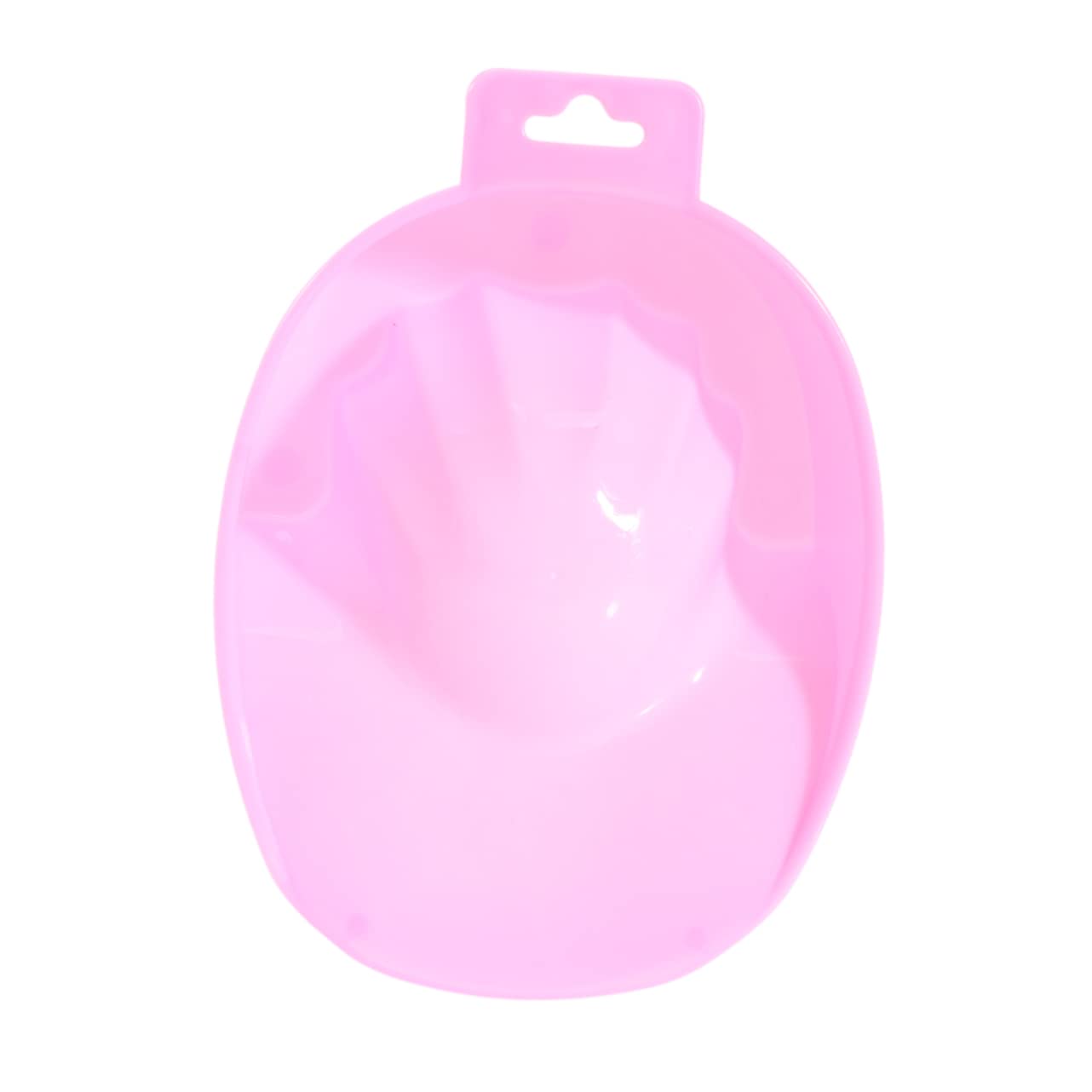 1pc Pink Single-layer Soaking Bowl for Nail Care and Manicure Nail Removal Container for Cuticle Softening and False Removal Suitable for Home Salon Use