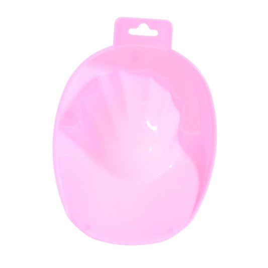 1pc Pink Single-layer Soaking Bowl for Nail Care and Manicure Nail Removal Container for Cuticle Softening and False Removal Suitable for Home Salon Use