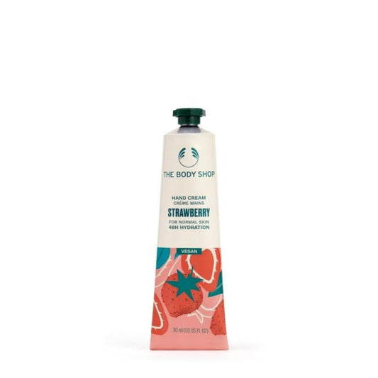 The Body Shop Strawberry Hand Cream For Normal Skin – Vegan – 1Fl Oz