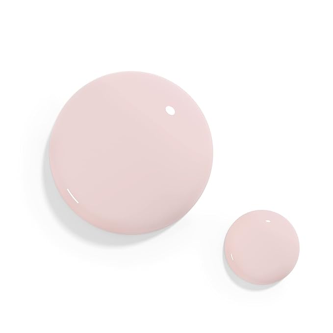 duri Nail Polish, 718 Warm Seduction, Warm Pastel Natural Pink, Full Coverage, Glossy Finish, Fast Drying, Soft Look, 0.5 Fl Oz