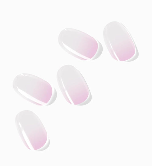 NOVA, Female Founded, Semi Cured Gel Nail Strips (Pardon My French) - The 10 Minute Manicure. Salon-Quality, Works w/Any Nail Lamp, Easy to Apply - Incl. Nail File & Stick (Pardon My French)