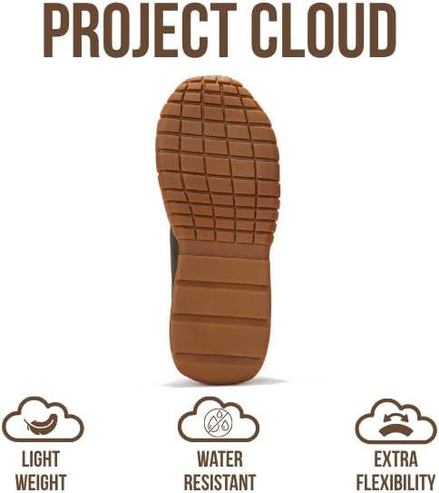 Project Cloud Sneakers for Women - Lightweight with Memory Foam Insole Womens Sneakers - Walking Shoes Women Footwear - Womens Shoes (Donna Hitop)
