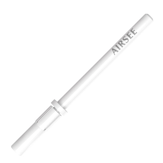 AIRSEE 3.1mm Small Nail Drill Mandrel Bits for Mini Efile Sanding Bands, Stainless Steel Professional Electric Head Clean Remove Cuticle Removing, Acrylic Manicure Sander Safety (White)
