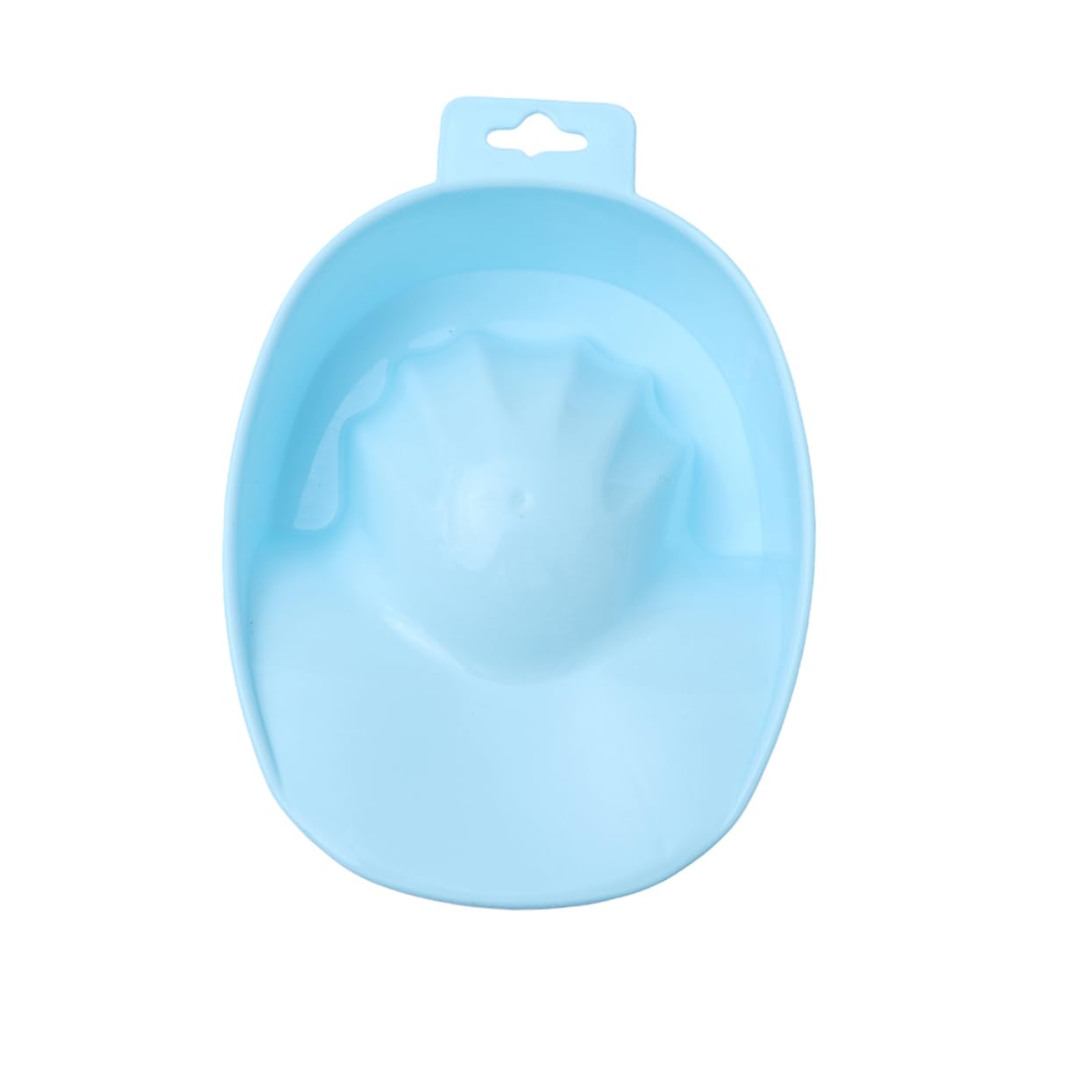 1Pc Rectangular Nail Soaking Bowl for Nail Polish Removal Blue Manicure Care Bowl Care Soaker for Nail Removal and Treatment