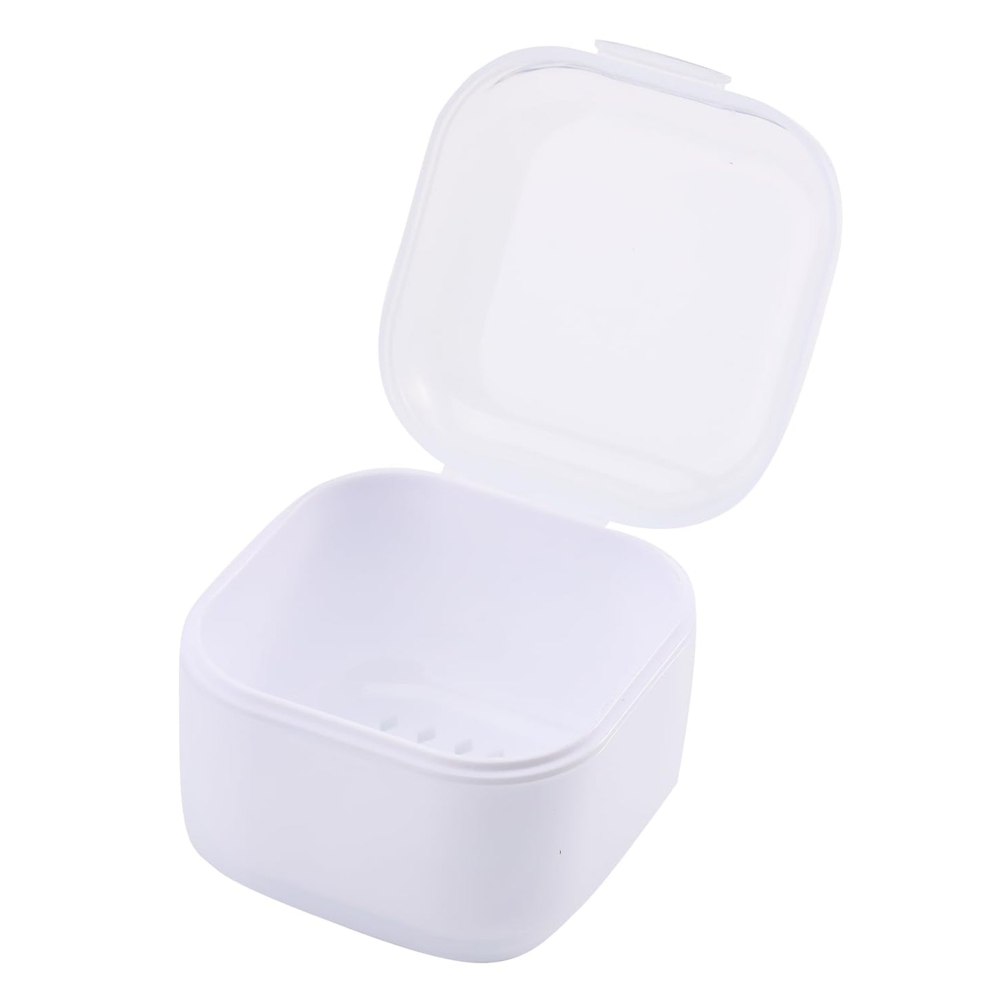 1Pcs Nail Tool Sterilizer, Nail Drill Bits Cleaning Box Disinfection Container For Nail Art Accessories Manicure Sterilization Tray Salon Supplies Sterilizer Cup With Drain Basket (white)