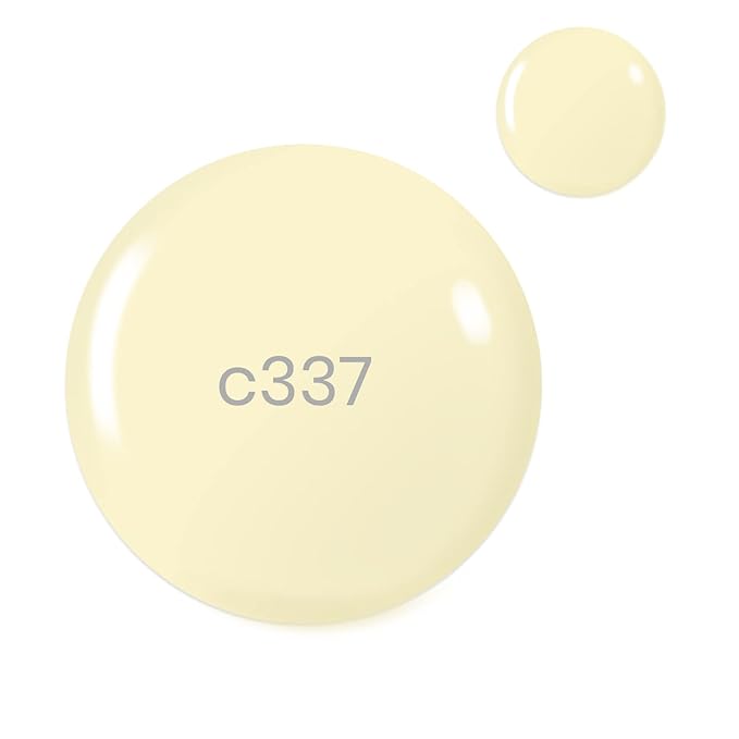 Beetles Gel Nail Polish, 1Pcs 15ml Pastel Yellow Gel Nail Polish Lemon Cheese Soak Off Uv LED Nail Art DIY Manicure At Home Gift for Girls Women