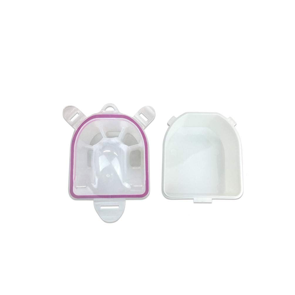 Nail Soaking Bowl Art Polish Remove Wash Soaker, Nail Soak Off Bowl Tray Manicure Nail Spa Tool (2 Pack)