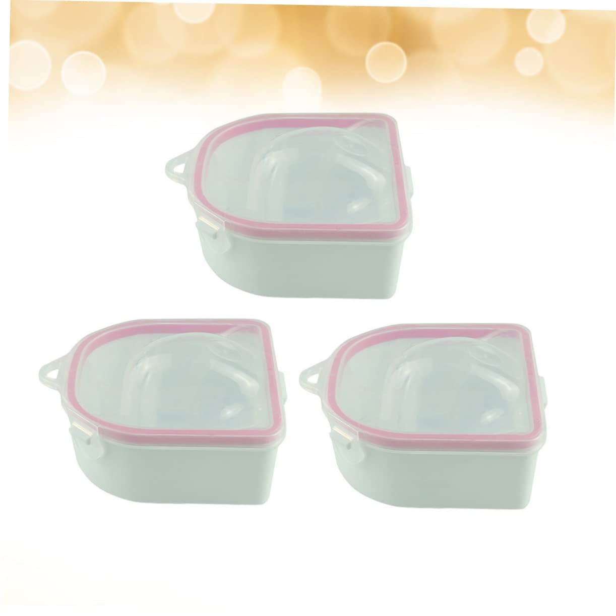 Nail Soaking Bowl Set Manicure Care Bowls Gel Remover Polish Soak Tray