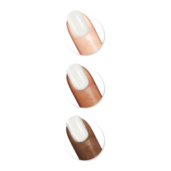 Sally Hansen Insta-Dri Pride Nail Polish | Quick Dry, Long Lasting, Streak-Free Shine | Opaque, Shiny | 764 Slay Another Day | Off-White Nail Color