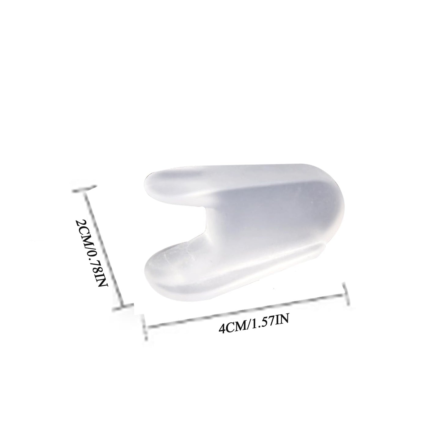 10 Pcs Pinky Toe Separator, Little Toe Straightener Bunion Corrector for Men Women Walking, Running, Overlapping, Bunion Corrector and Bunion Relief