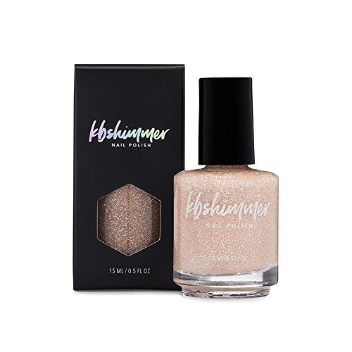 KBShimmer A Hint Of Manila Nail Polish 0.5 oz Full Sized Bottle