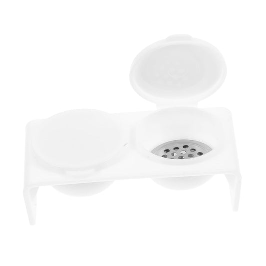 Nail Dappen Dish Lid Double Cup Nail Soaking Bowl Brush Cup Monomer Dish