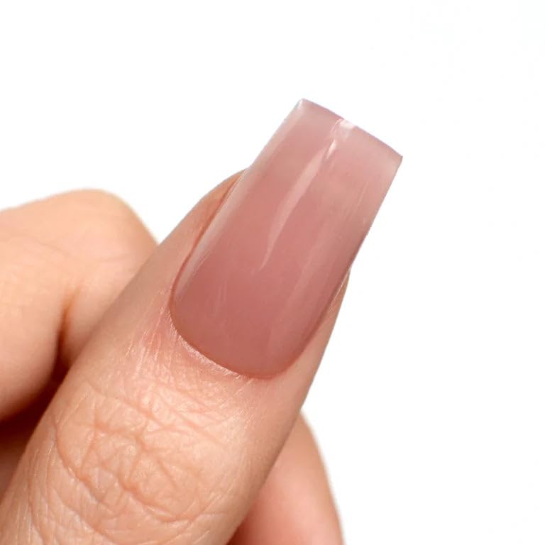 PINK MASK Easy Gel 2oz 60g-Antique Rose, Professional Builder Enhancement Gel-Quick Nail Extension for Beginner DIY, Nail Strengthener-Long Lasting-Salon Quality-Thickening Solution